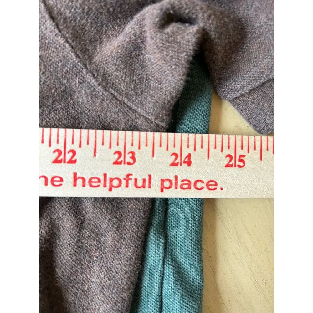 2 Polo Ralph Lauren polo Shirt Men's XL preppy y2K golf Teal Green Brown Lot 2